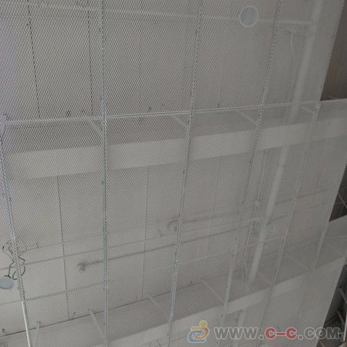 北京世博园吊顶金属网生产厂家 菱形吊顶铝板网